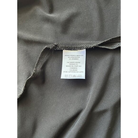 Sympli Women's Sz 12 Black Open Front Vest - Picture 9 of 12